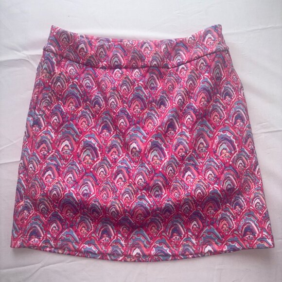 NWOT Vineyard Vines Women's Golf Performance Athletic Skort Pink Print XXS - Picture 1 of 9